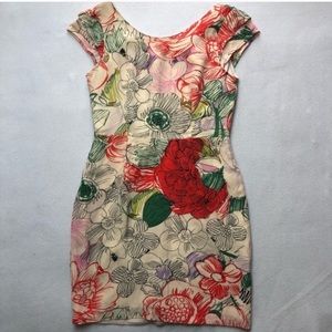 Stella McCartney✨ Silk Floral Art Print Mini dress